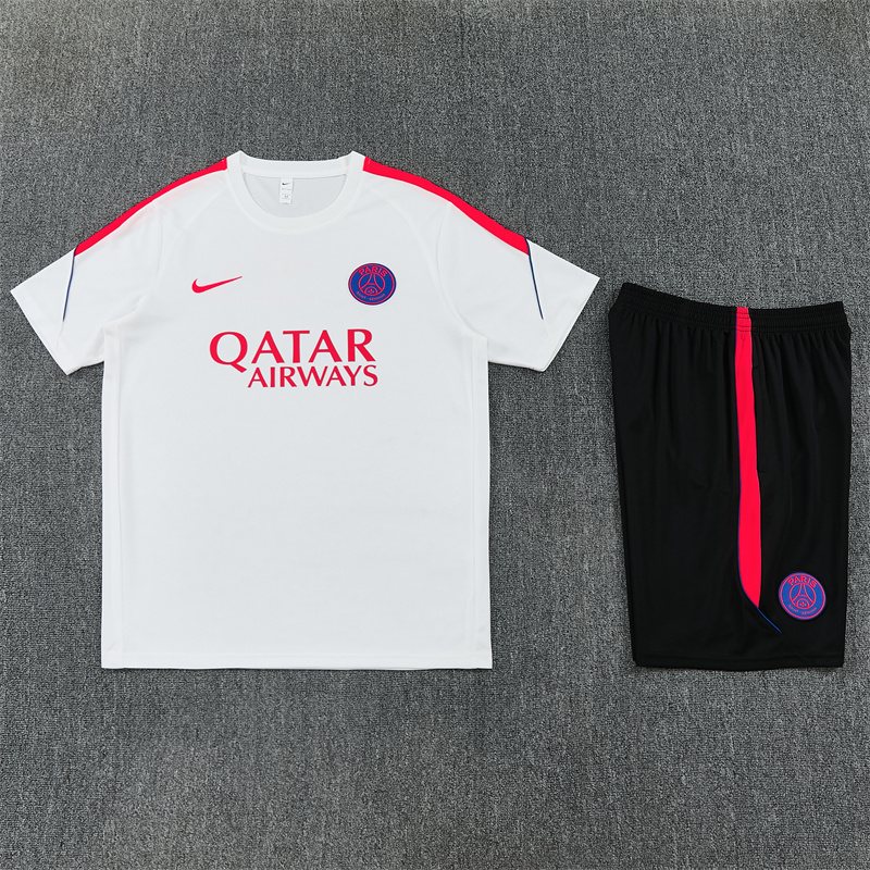 2026-27 Paris White Short-Sleeve Training Jersey