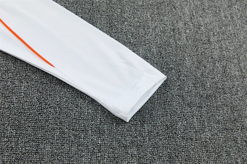 2026-27 Netherlands White Half-Zip Training Jersey