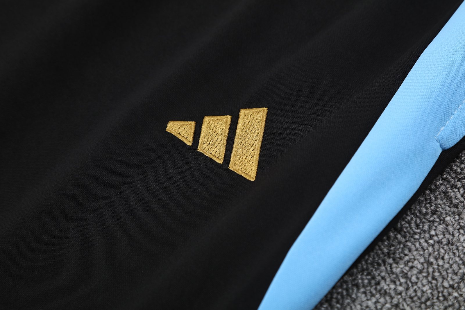2025-26 Argentina Black Hooded Training Jersey