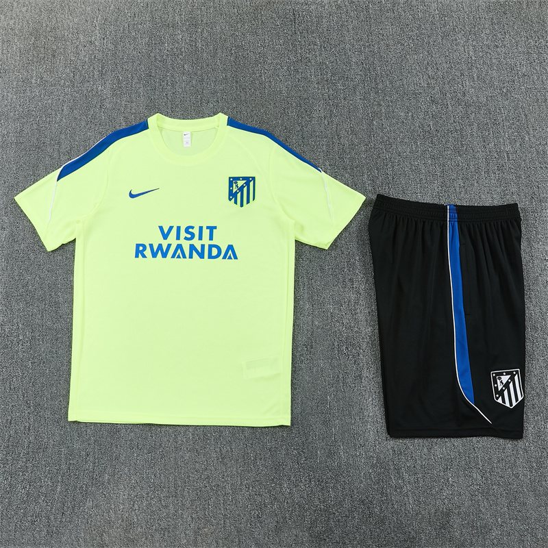 2026-27 Atlético Madrid Green Short-Sleeve Training Jersey