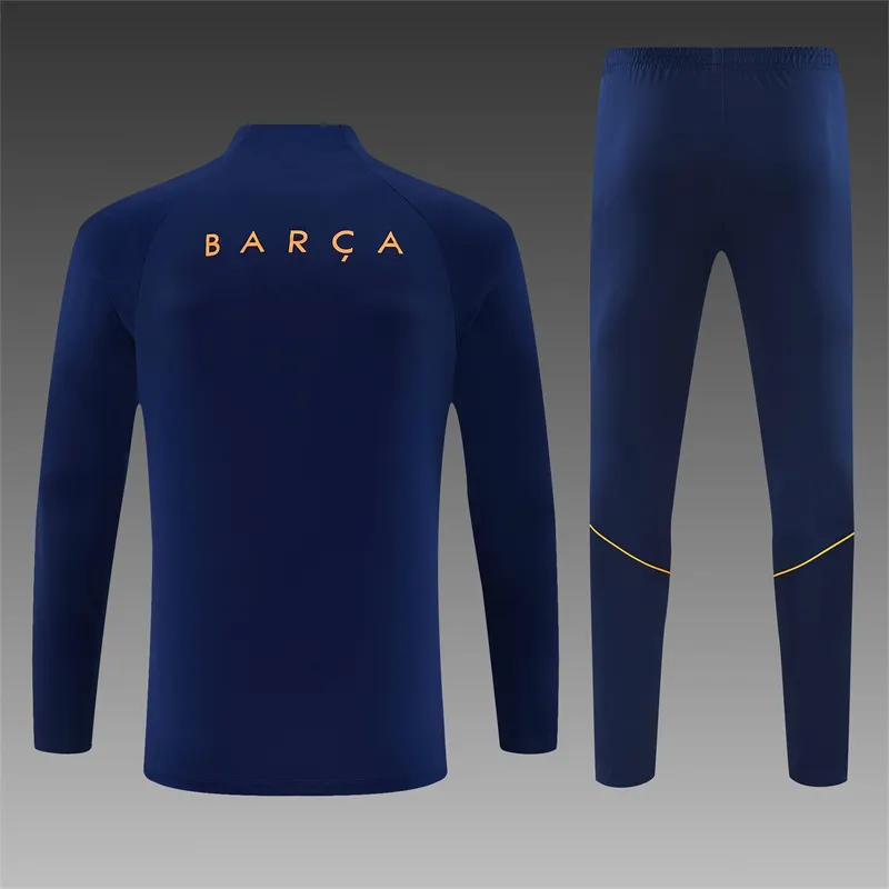 2026-27 Barcelona Royal Blue Half-Zip Training Jersey