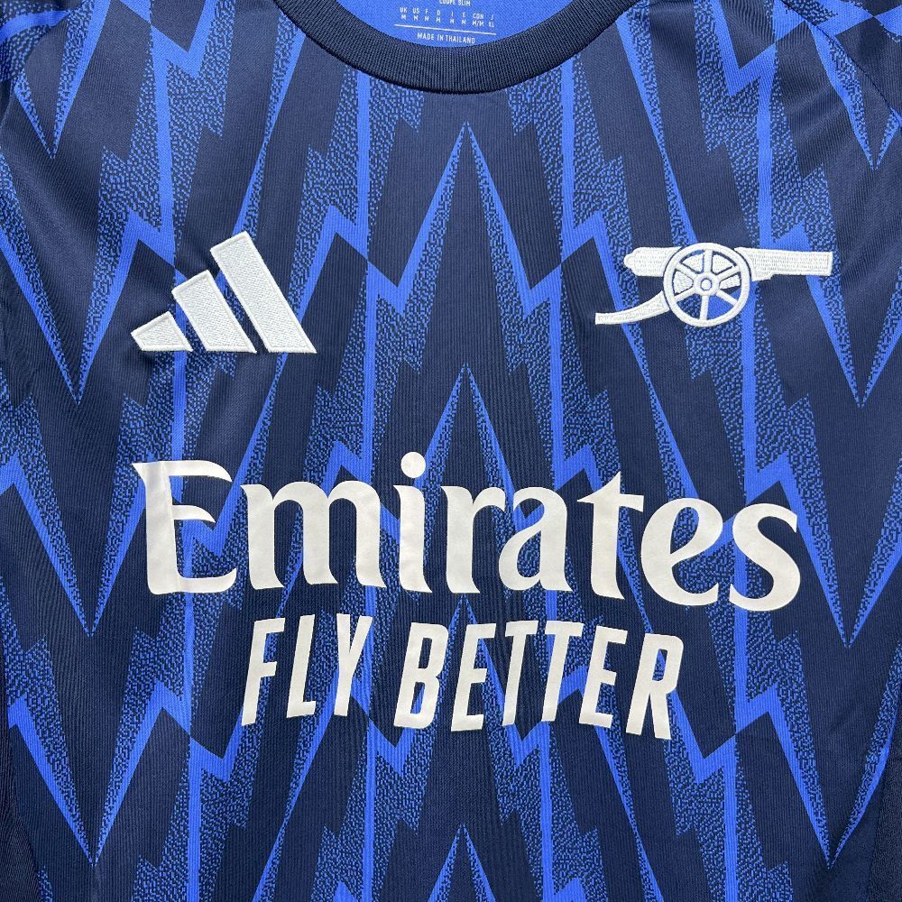 2025-26 Arsenal Away Long-Sleeve Kit - Fan Edition
