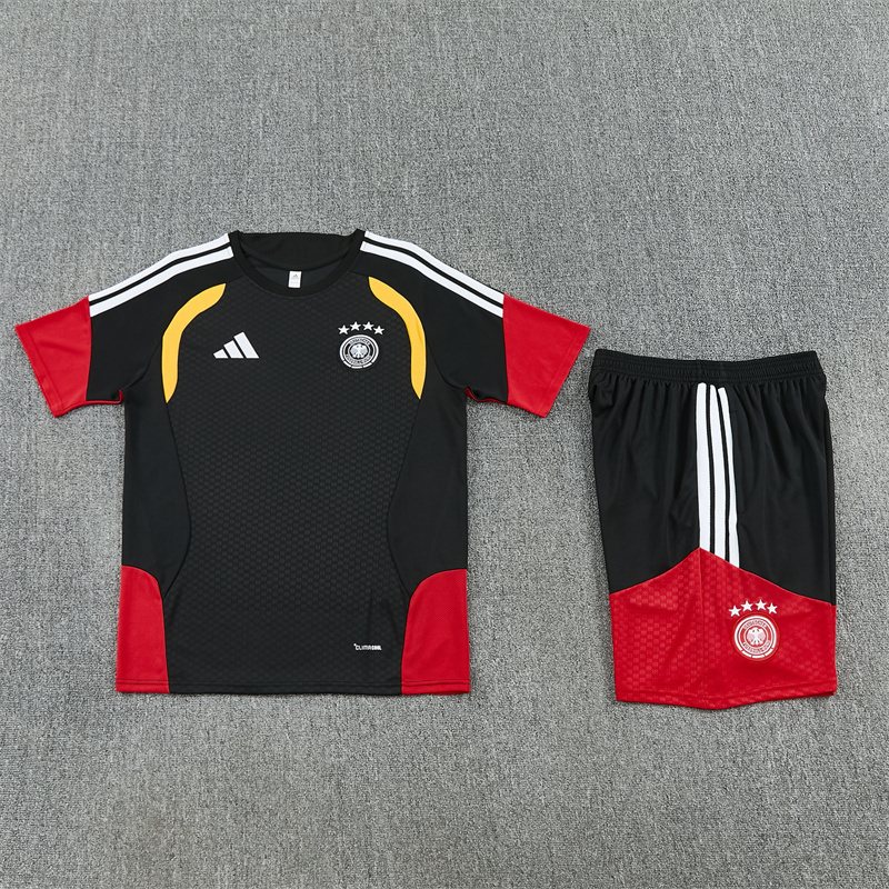 2026-27 Germany Black Short-Sleeve Training Jersey