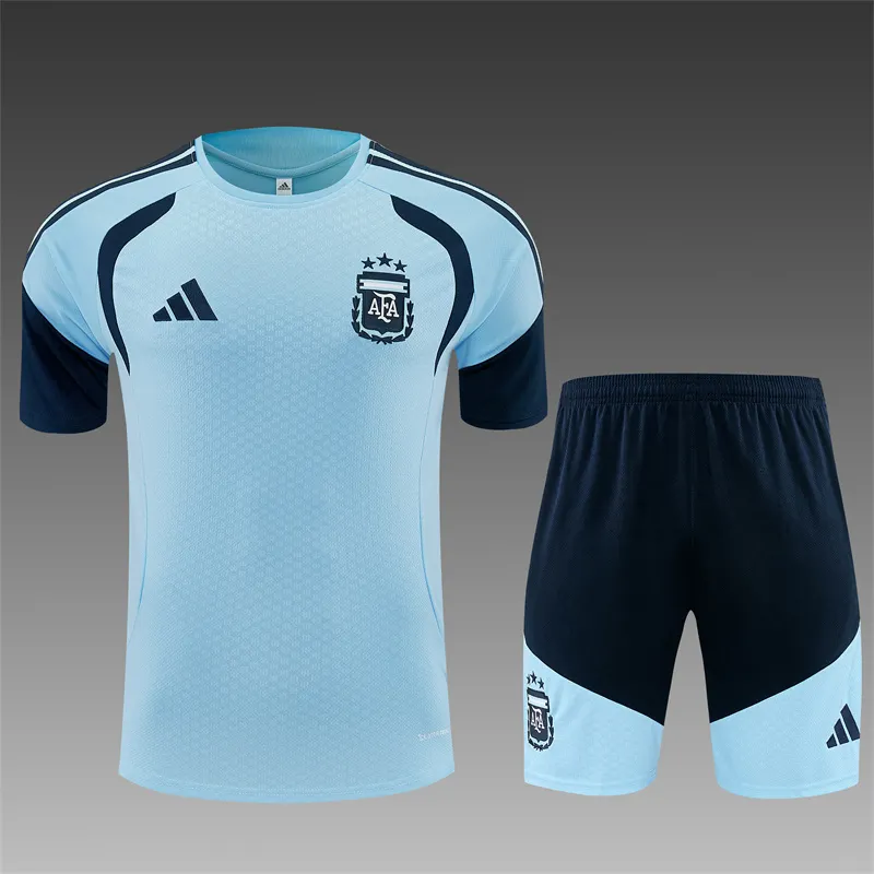 2026-27 Argentina Light Blue Short-Sleeve Training Jersey