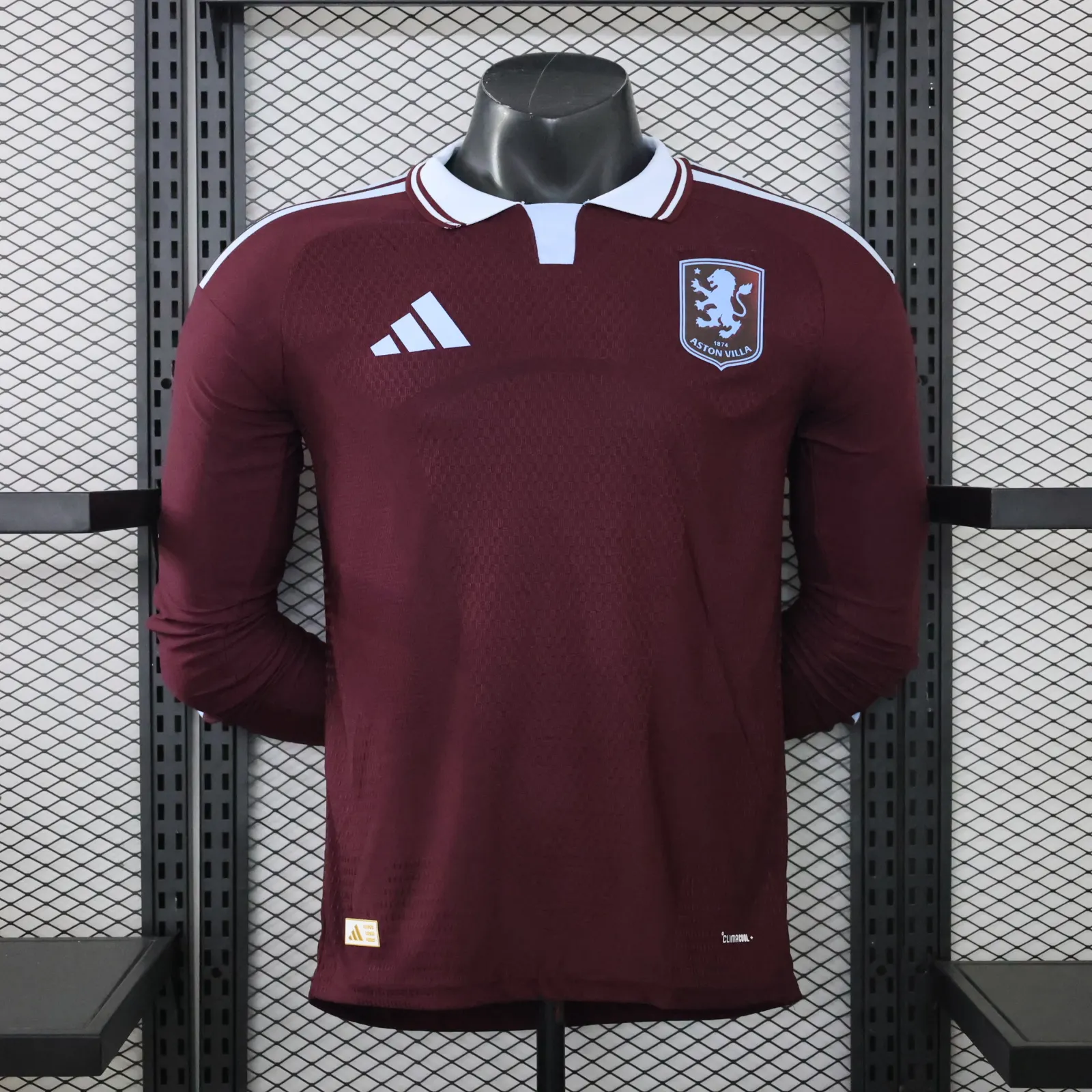 2026-27 Aston Villa Home Long-Sleeve Jersey - Player Version