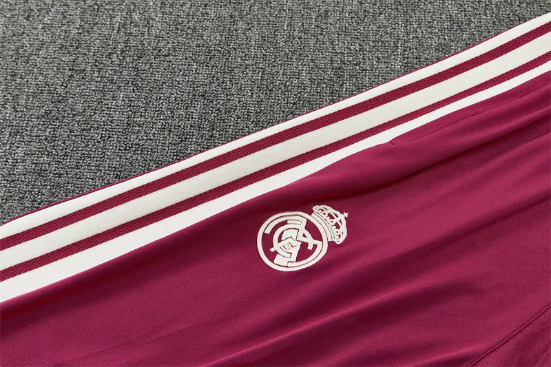2026-27 Real Madrid Rose-Colored Half-Zip Training Jersey
