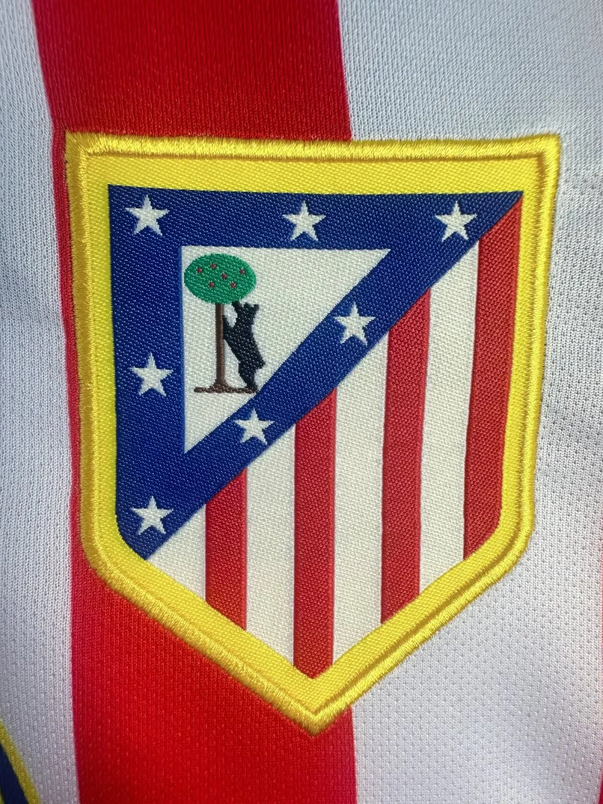 2004-05 Atletico Madrid Home Long Sleeve Retro Jersey