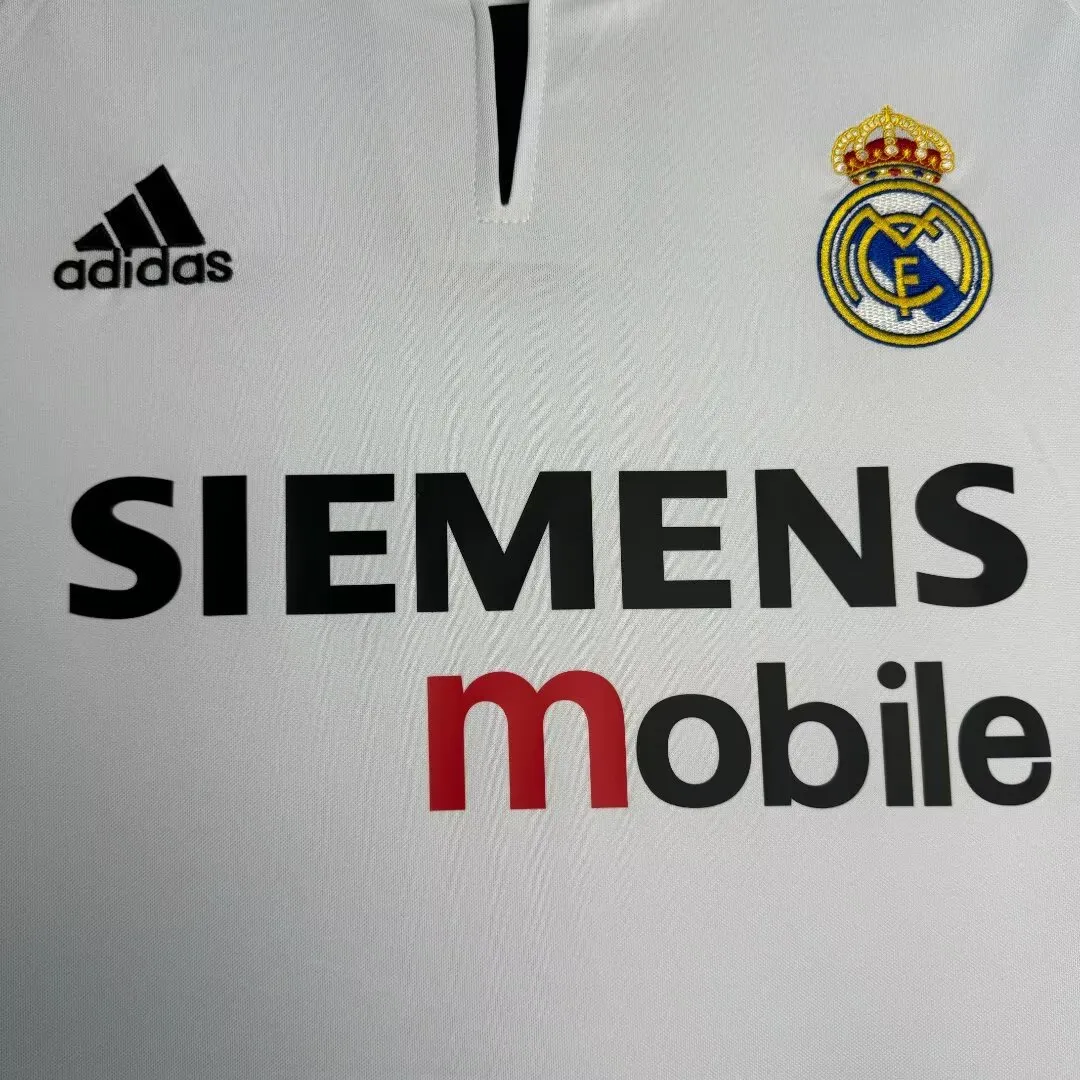 2003-04 Real Madrid Home Retro Jersey