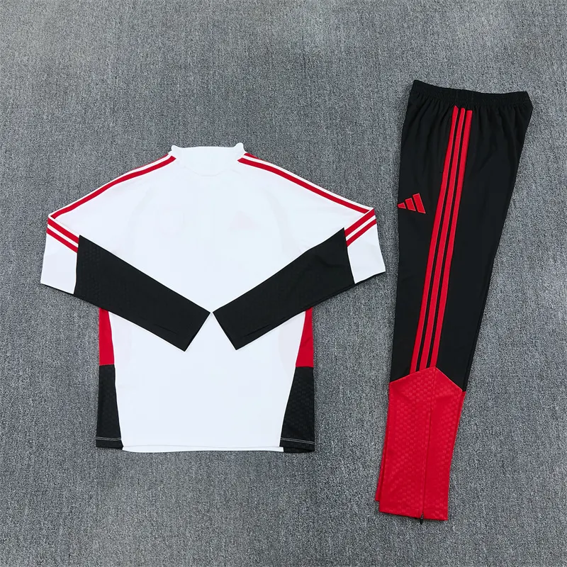 2026-27 Arsenal white half-zip training kit