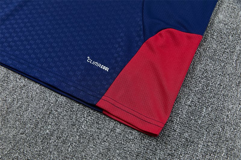 2026-27 Arsenal royal blue short-sleeved training kit