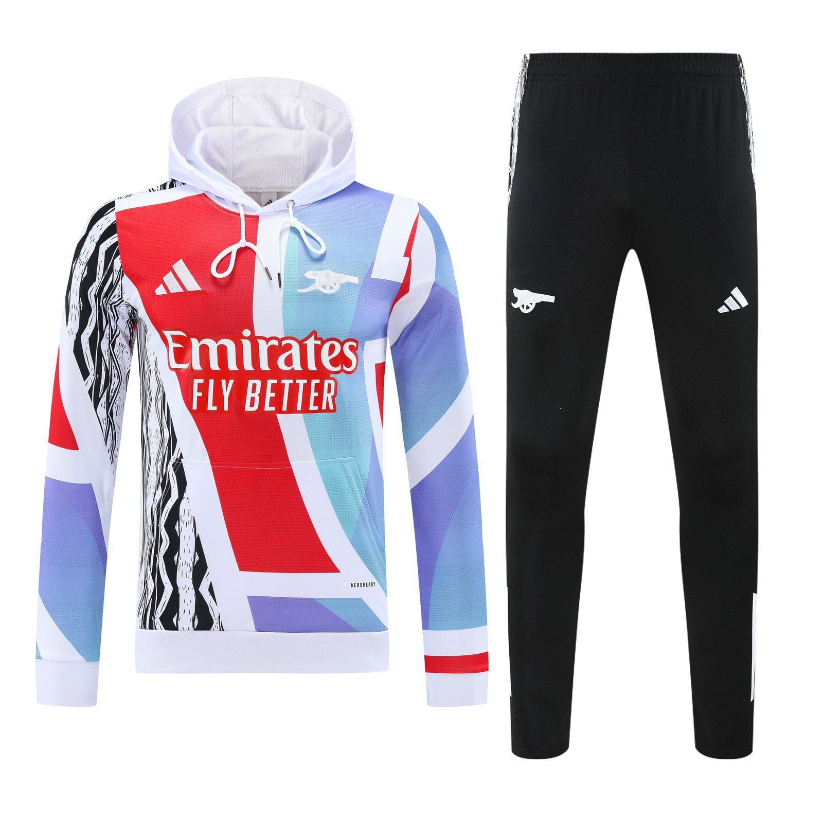 2025-26 Arsenal training kit hooded jersey