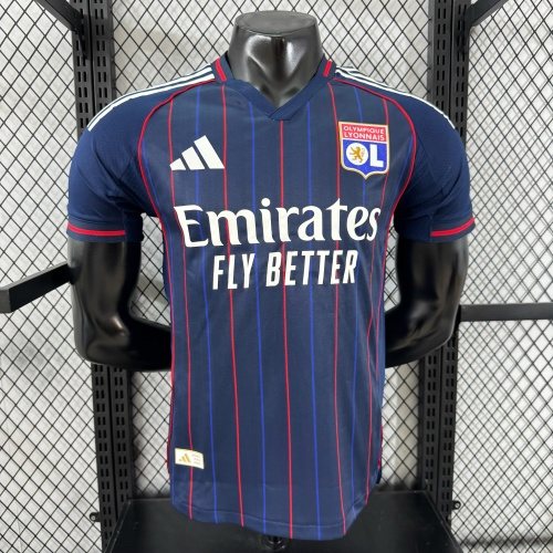 2025-26 Lyon Away Jersey - Player Edition