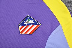 2025-26 Atletico Madrid Purple Short Sleeve Training Jersey