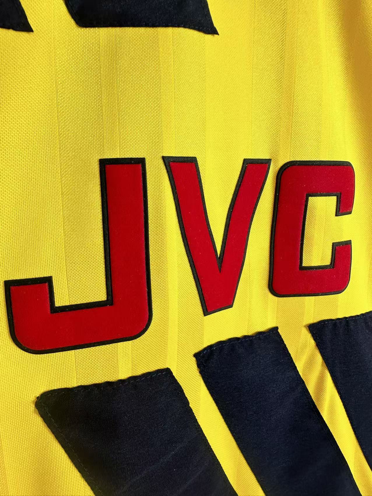 1993-94 Arsenal Away Retro Long-Sleeve Jersey