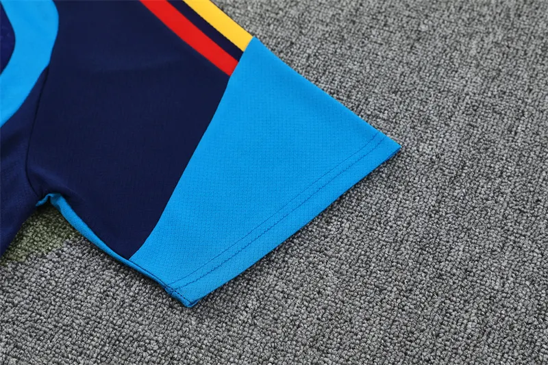 2026-27 Spain Royal Blue Short-Sleeve Training Jersey