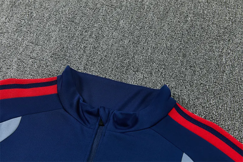 2026-27 Bayern Munich Royal Blue Half-Zip Training Jersey