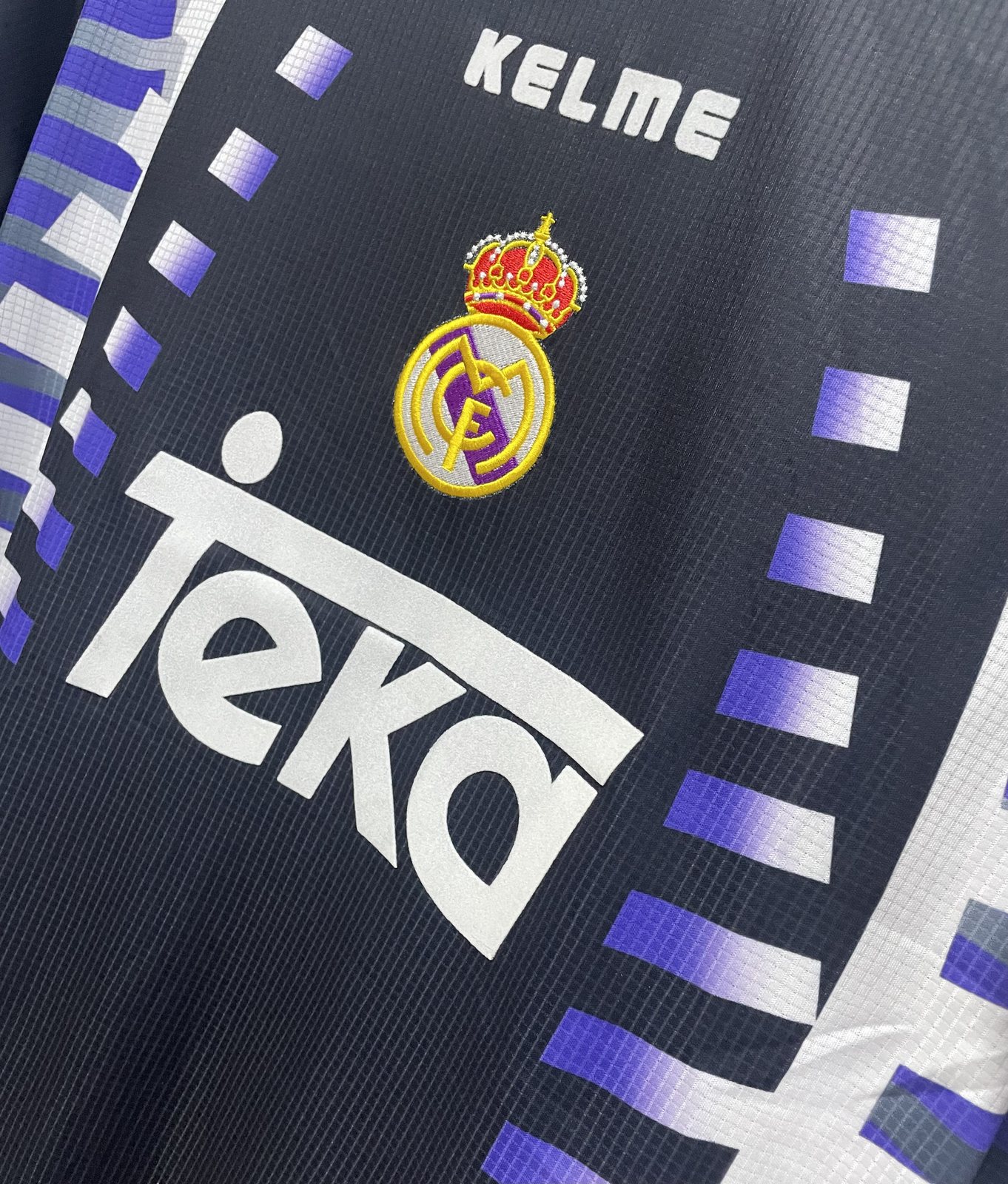 1997-98 Real Madrid Second Away Retro Jersey
