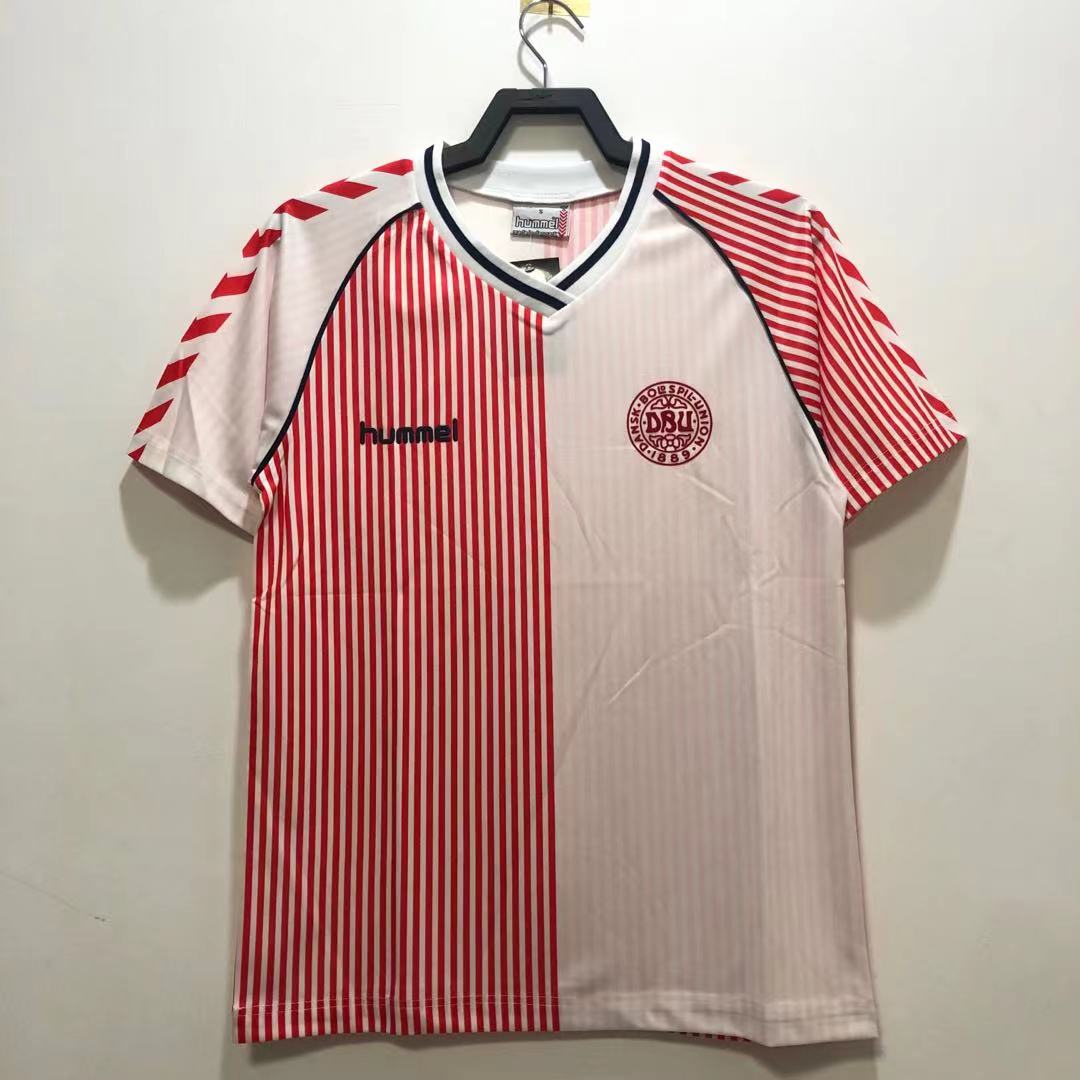 1986 Denmark Away Retro Jersey