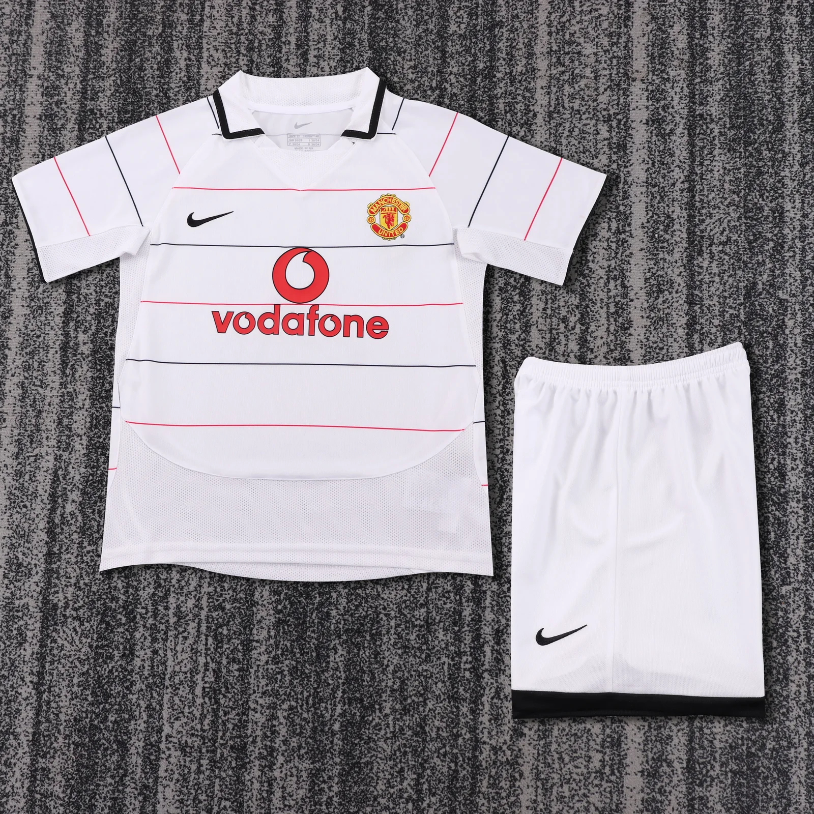2003-05 Manchester United Away Retro Jersey - Kids