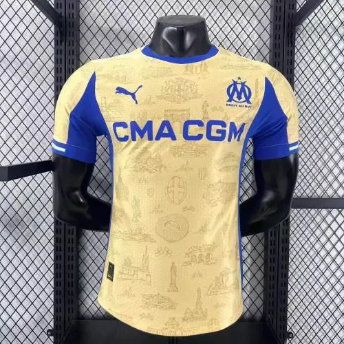 2025-26 Marseille Away Shirt - Player Edition