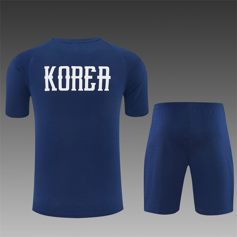 2026-27 South Korea Royal Blue Short-Sleeve Training Jersey