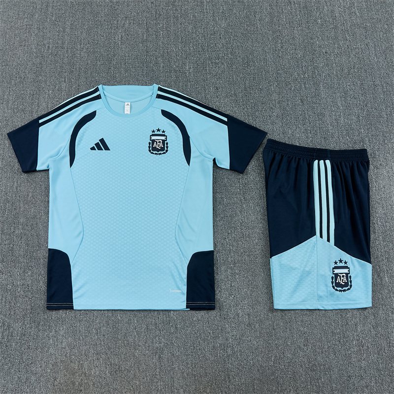 2026-27 Argentina Light Blue Short-Sleeve Training Jersey