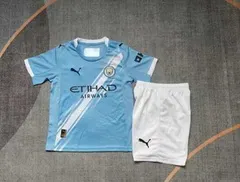 2025-26 Manchester City Home Jersey - Kids