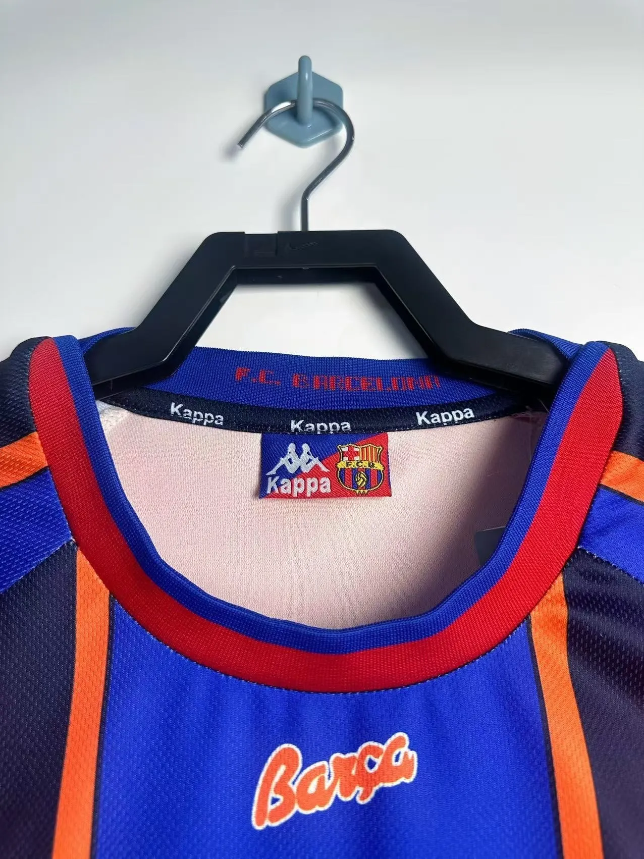 1997-98 Barcelona Away Retro Jersey