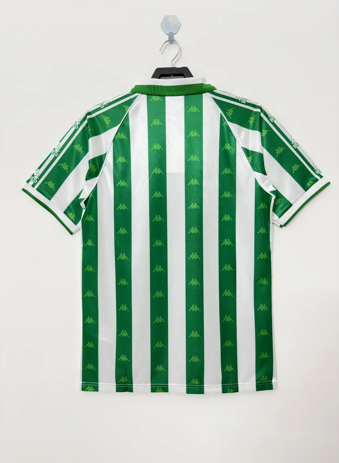 1995-97 Real Betis Home Retro Jersey - With Advertisement