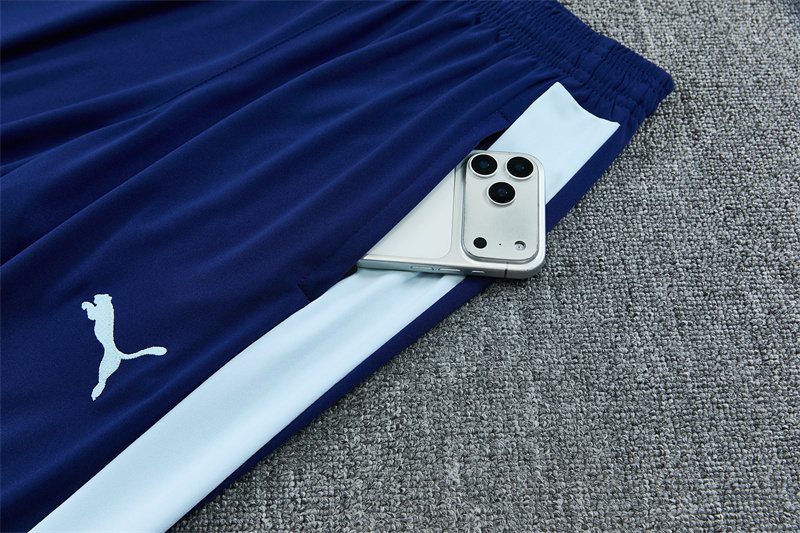 2026-27 Manchester City Light Blue Half-Zip Training Kit
