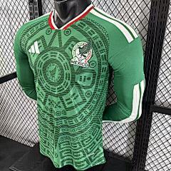 2026-27 Mexico Home Long-Sleeve Jersey - Player Version