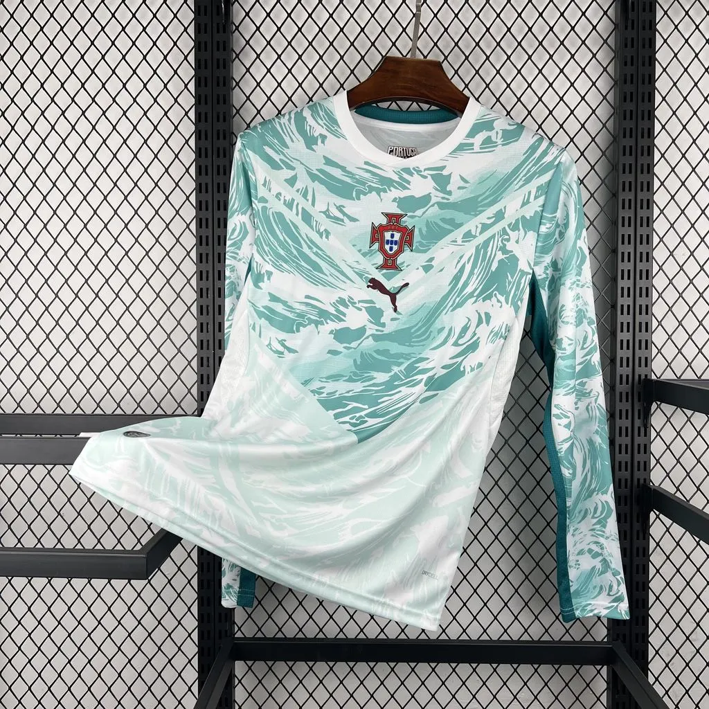 2026-27 Portugal Away Long-Sleeve Jersey - Fan Edition