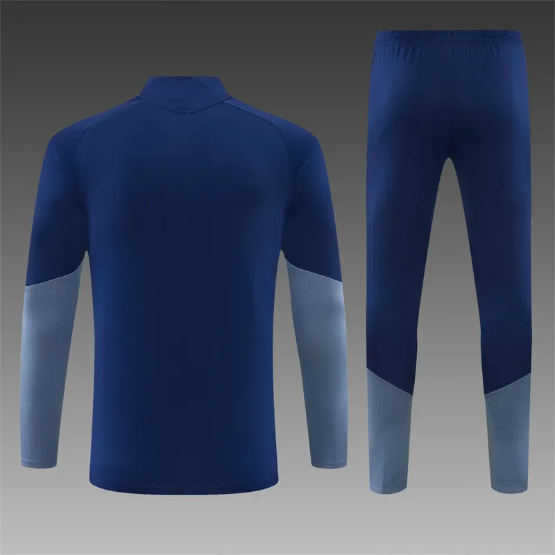 2026-27 Bayern Munich Royal Blue Half-Zip Training Jersey