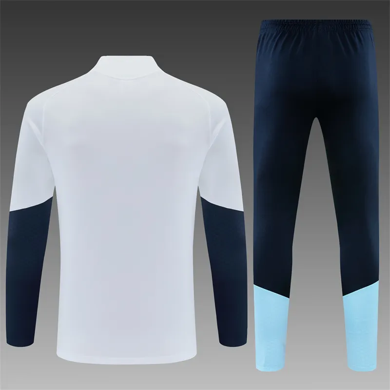2026-27 Argentina White Half-Zip Training Jersey
