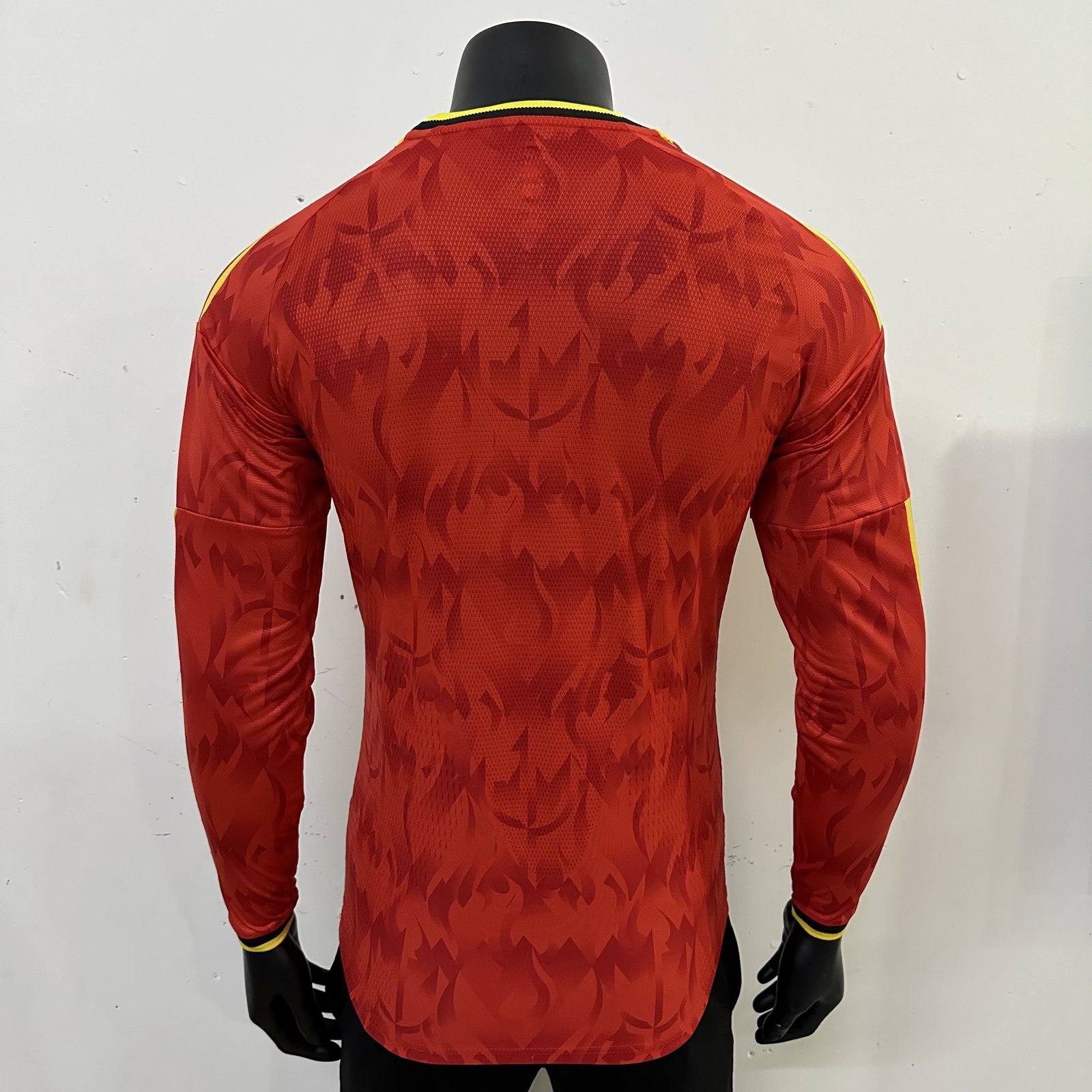 2026-27 Belgium Home Long-Sleeve Jersey – Player Version