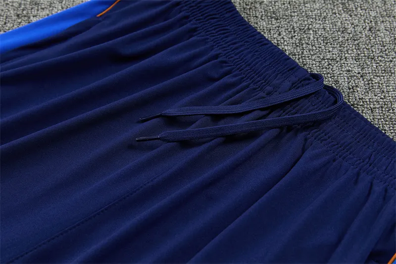 2026-27 France Royal Blue Half-Zip Training Jersey