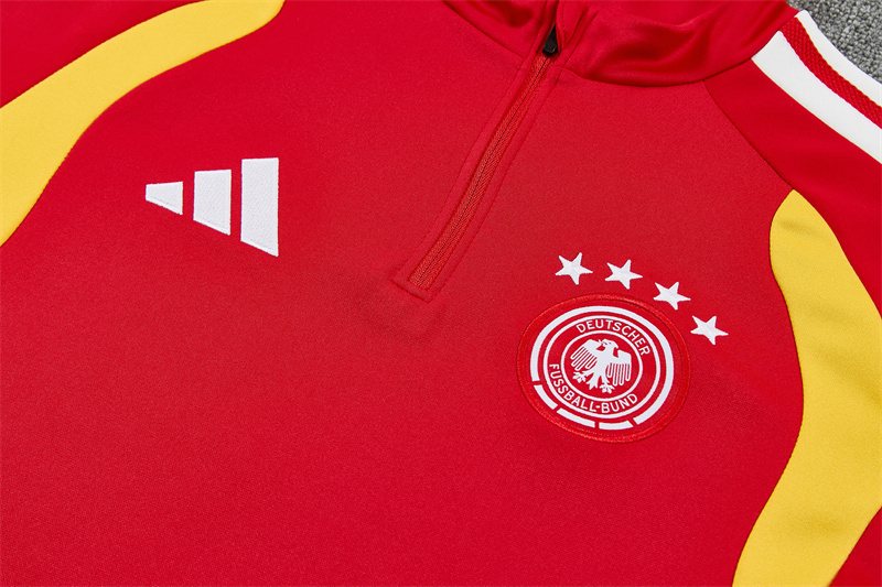 2026-27 Germany Red Half-Zip Training Jersey