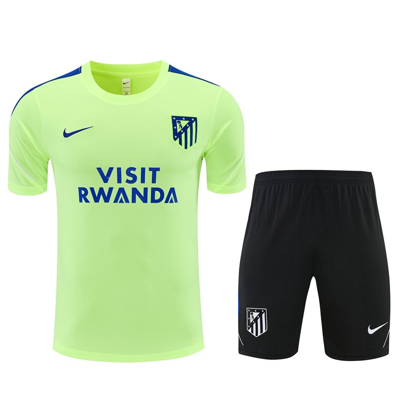 2026-27 Atlético Madrid Green Short-Sleeve Training Jersey