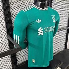 2025-26 Liverpool FC Away Long Sleeve Jersey - Player Edition