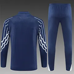 2025-26 Paris Royal Blue [Champions League Edition] Half-Drawn Training Jersey