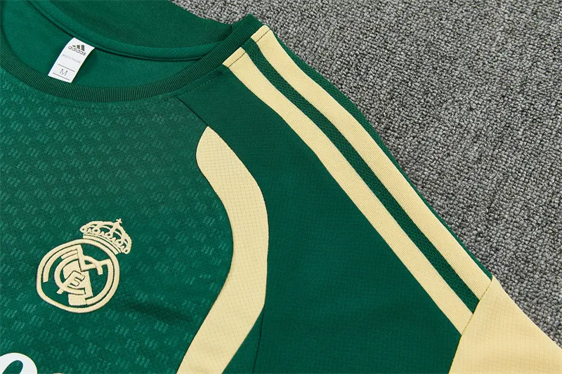 2026-27 Real Madrid Green Short-Sleeve Training Jersey