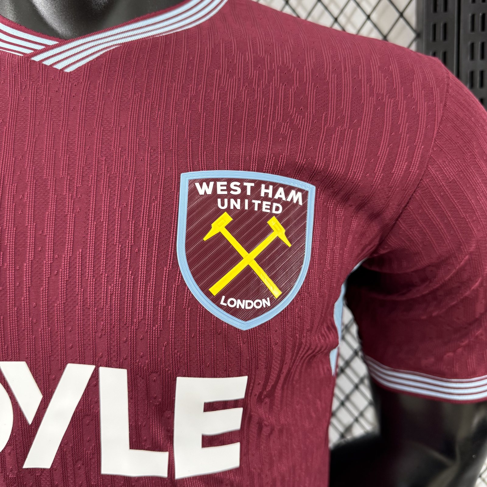 2025-26 West Ham United Home Shirt – Player Version