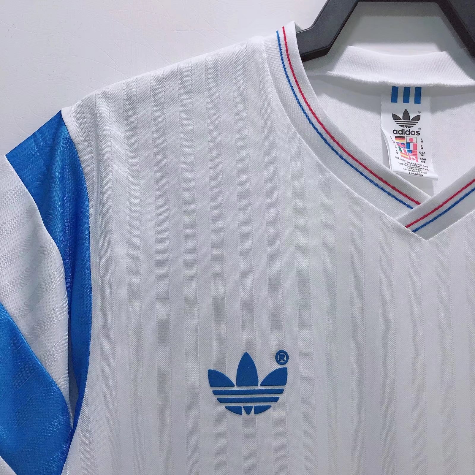 1990 Marseille home retro jersey