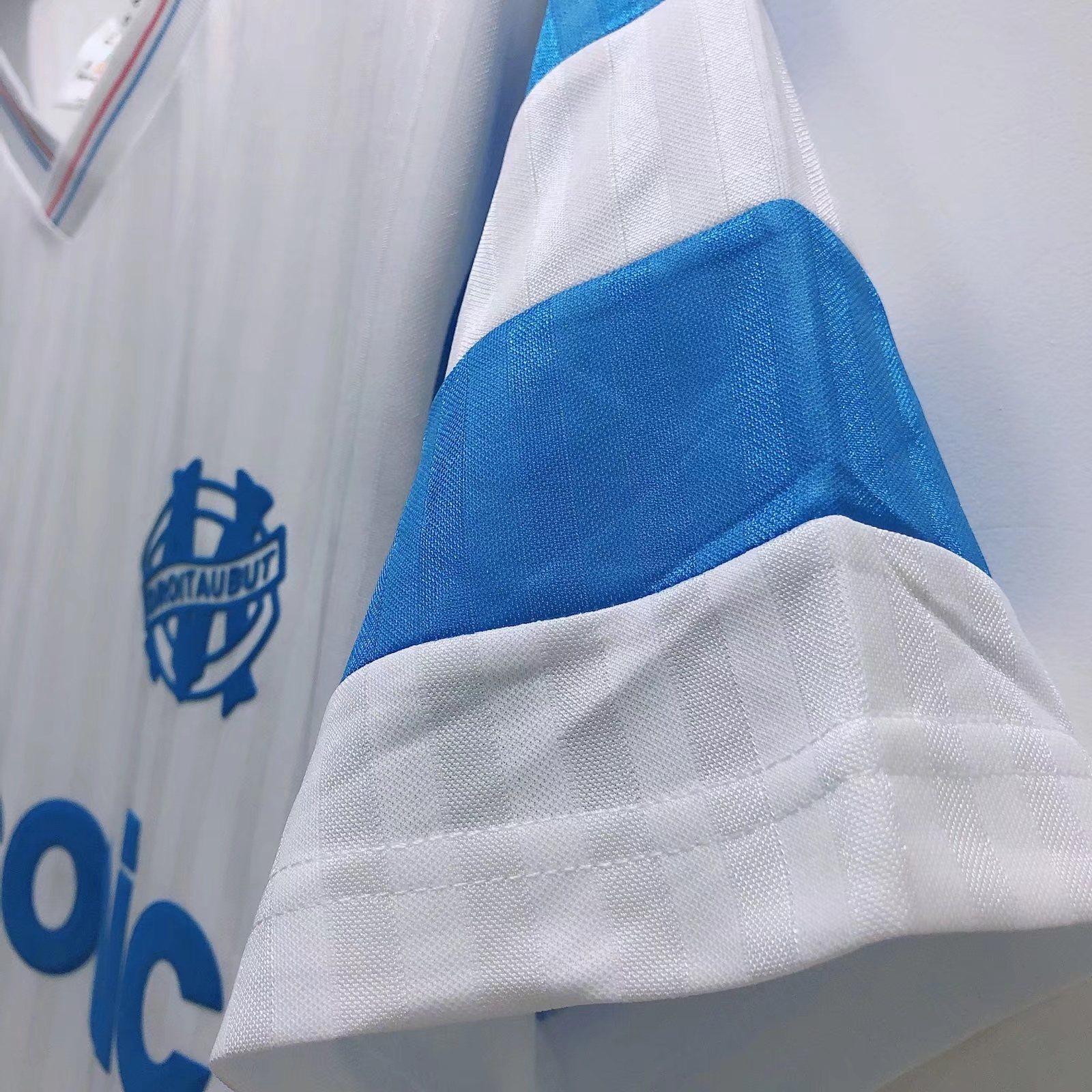 1990 Marseille home retro jersey
