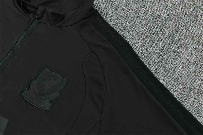 2026-27 Liverpool Black Half-Zip Training Jersey