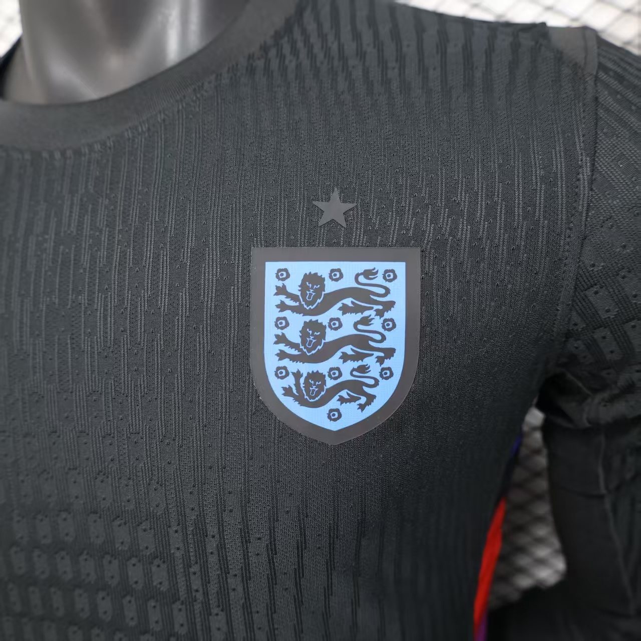 2025-26 England Away Long-Sleeve Jersey – Player Version