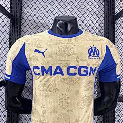 2025-26 Marseille Away Shirt - Player Edition