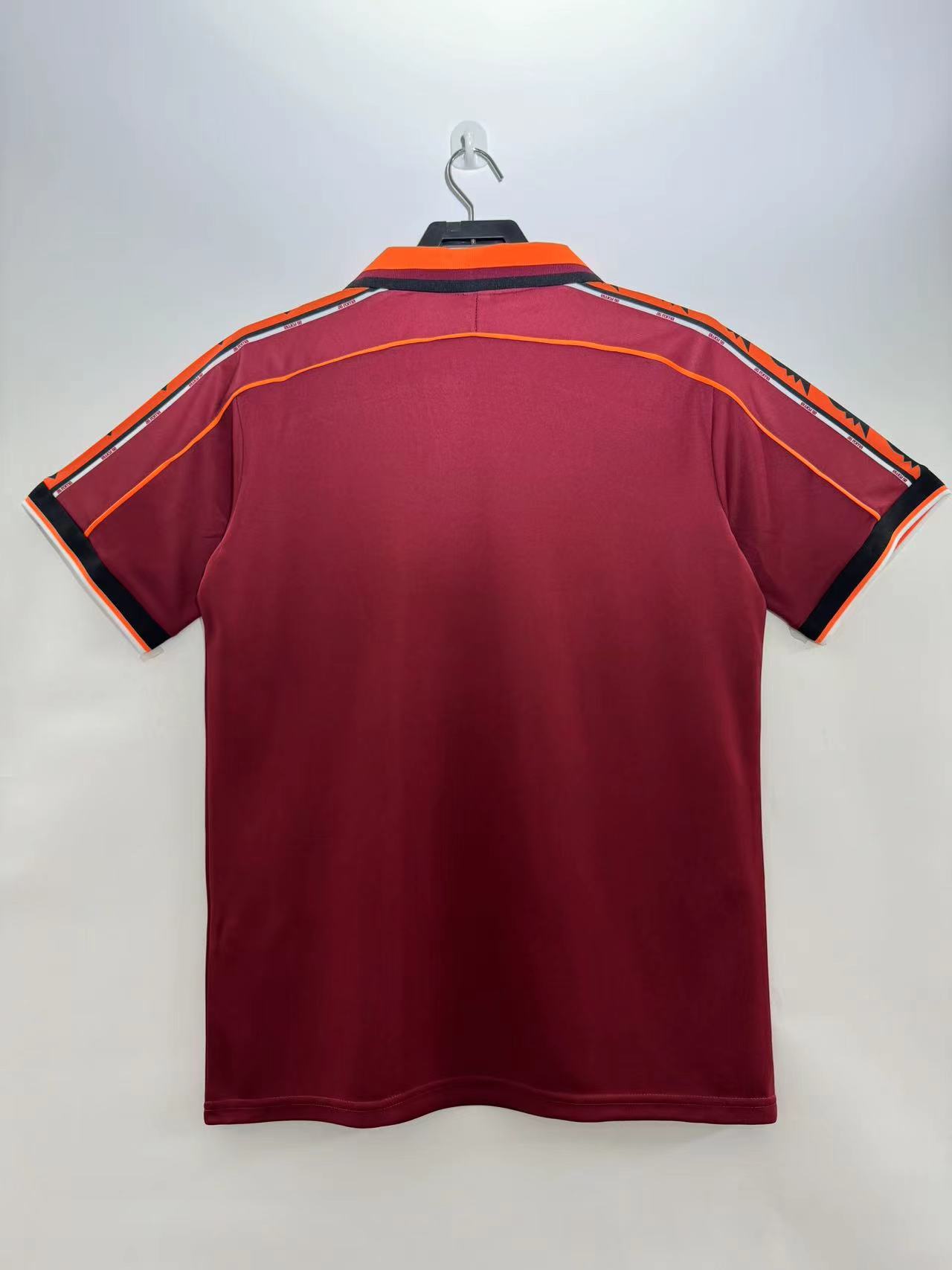 1998-99 Roma Home Retro Jersey