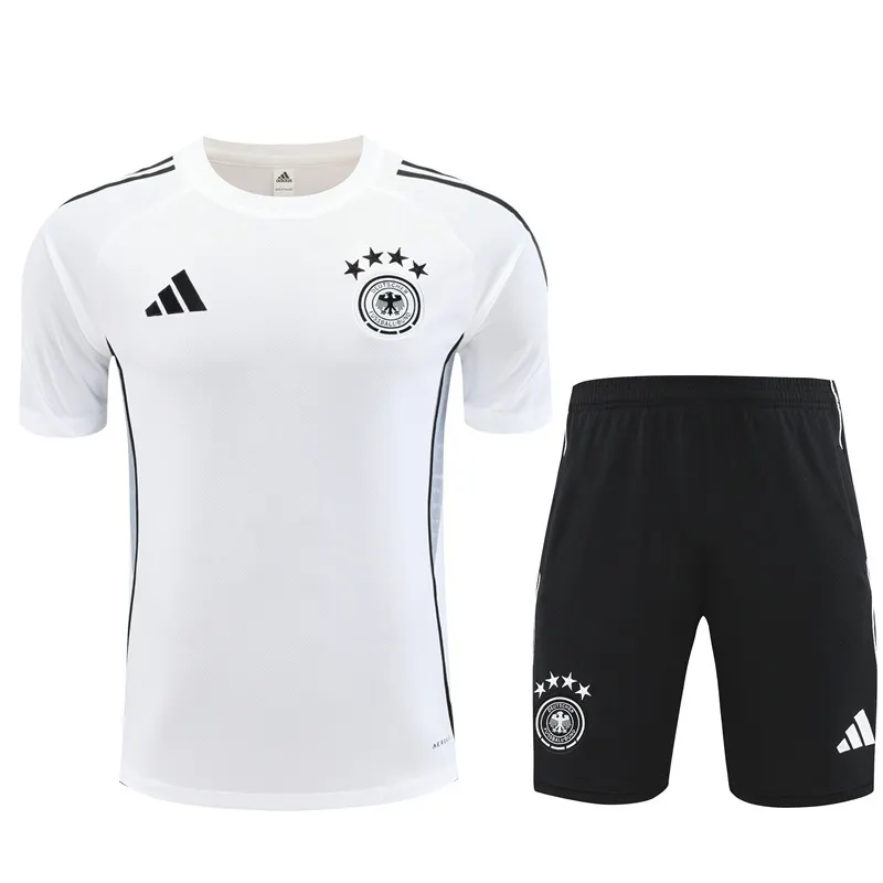 2025-26 Germany White Short-Sleeve Training Jersey
