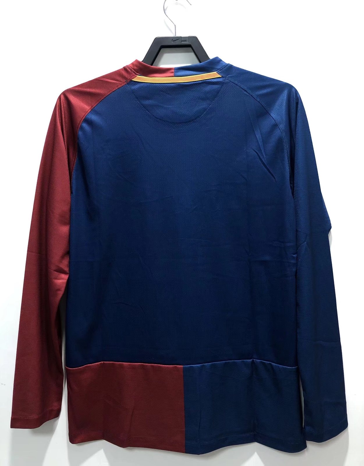 2008-09 Barcelona Home Long Sleeve Retro Shirt - Champions League Edition